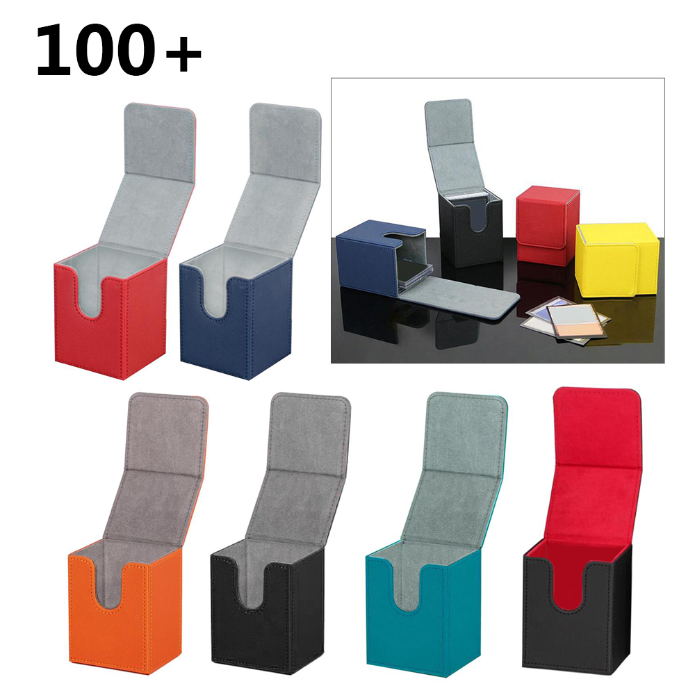 Board Game Organization - Hochwertige 100+ PU-Karten-Aufbewahrungsbox für Magic PKM