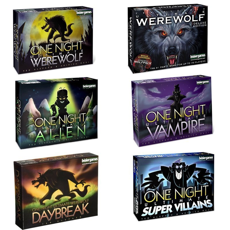 Partyspiel One Night Ultimate  – Board Game Villainous Bewertung und Preis