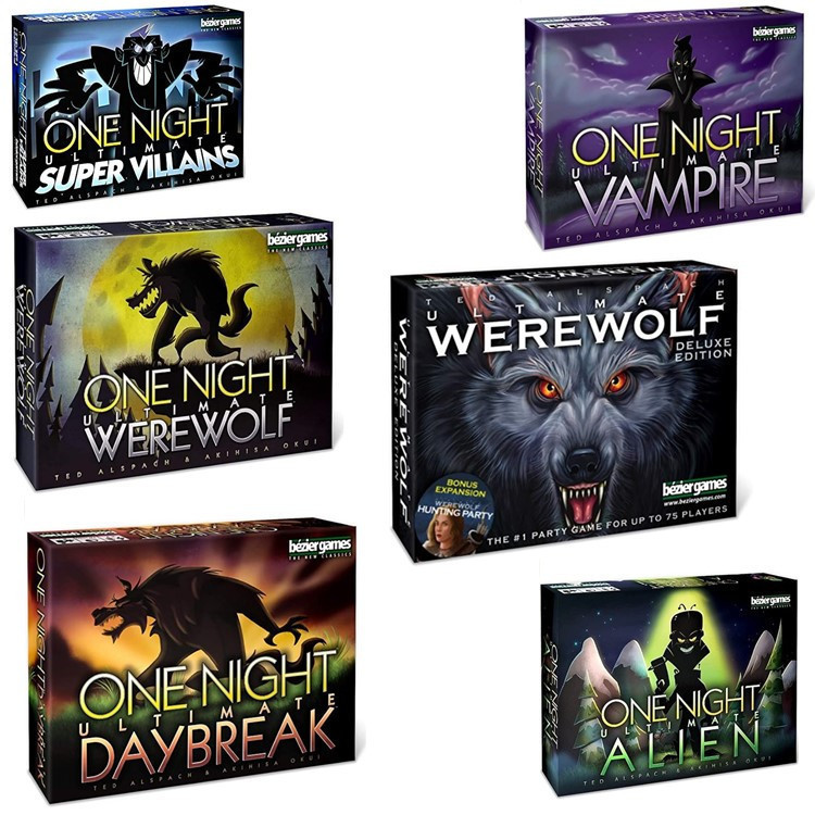 Partyspiel One Night Ultimate  – Board Game Villainous Bewertung und Preis