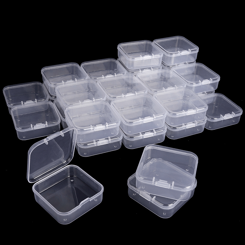2 größen Klar Kleine Behälter  – Board Game Organization Bewertung und Preis