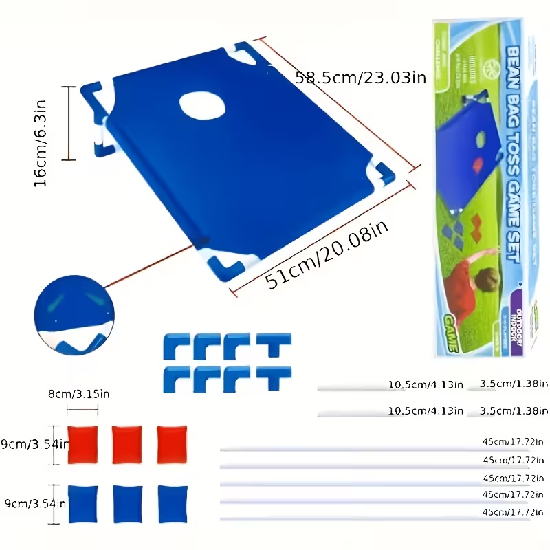 Tragbares Outdoor-Bean-Bag-Wur – Board Game Organization Bewertung und Preis